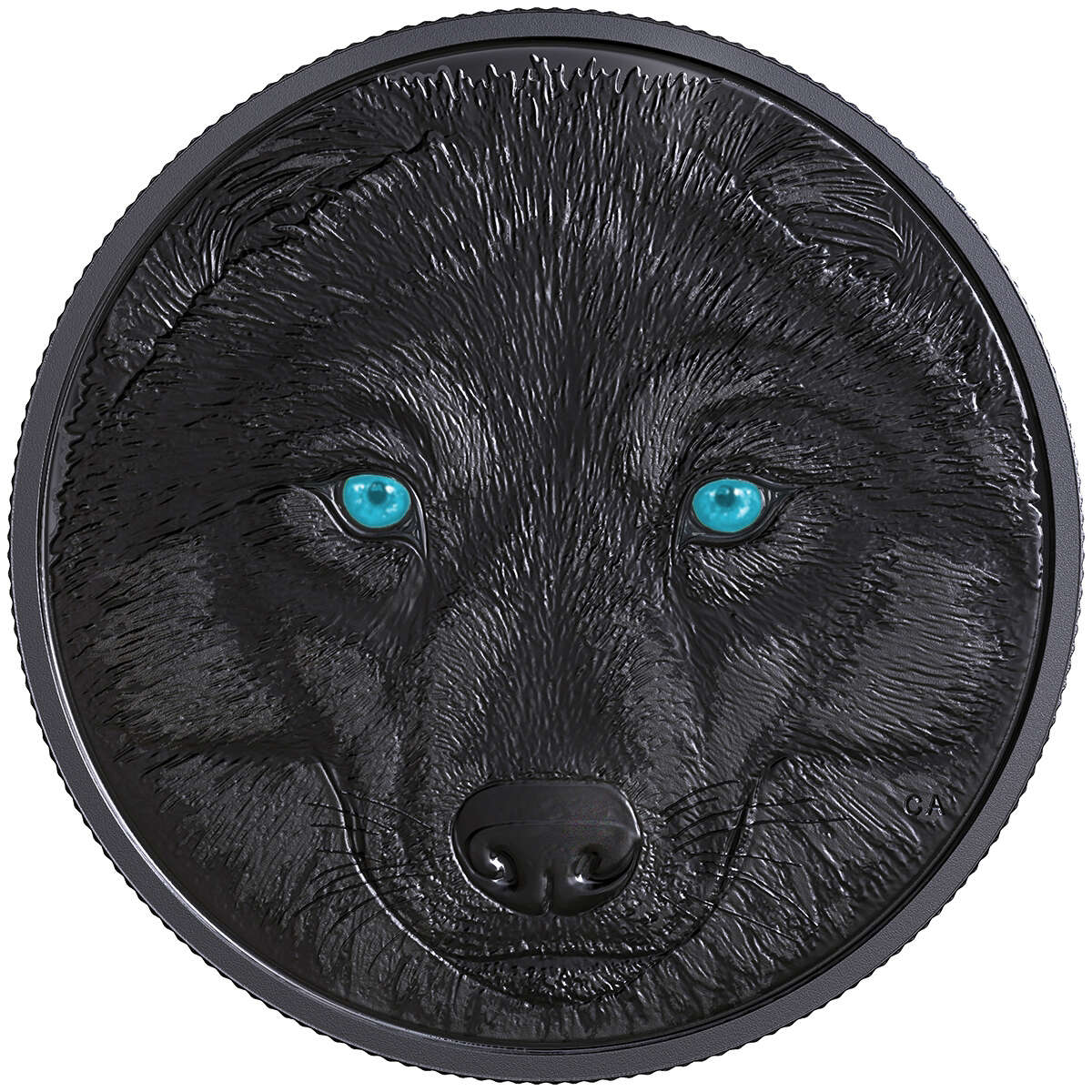 2017 $15 In the Eyes of the Wolf - Pure Silver Coin Default Title