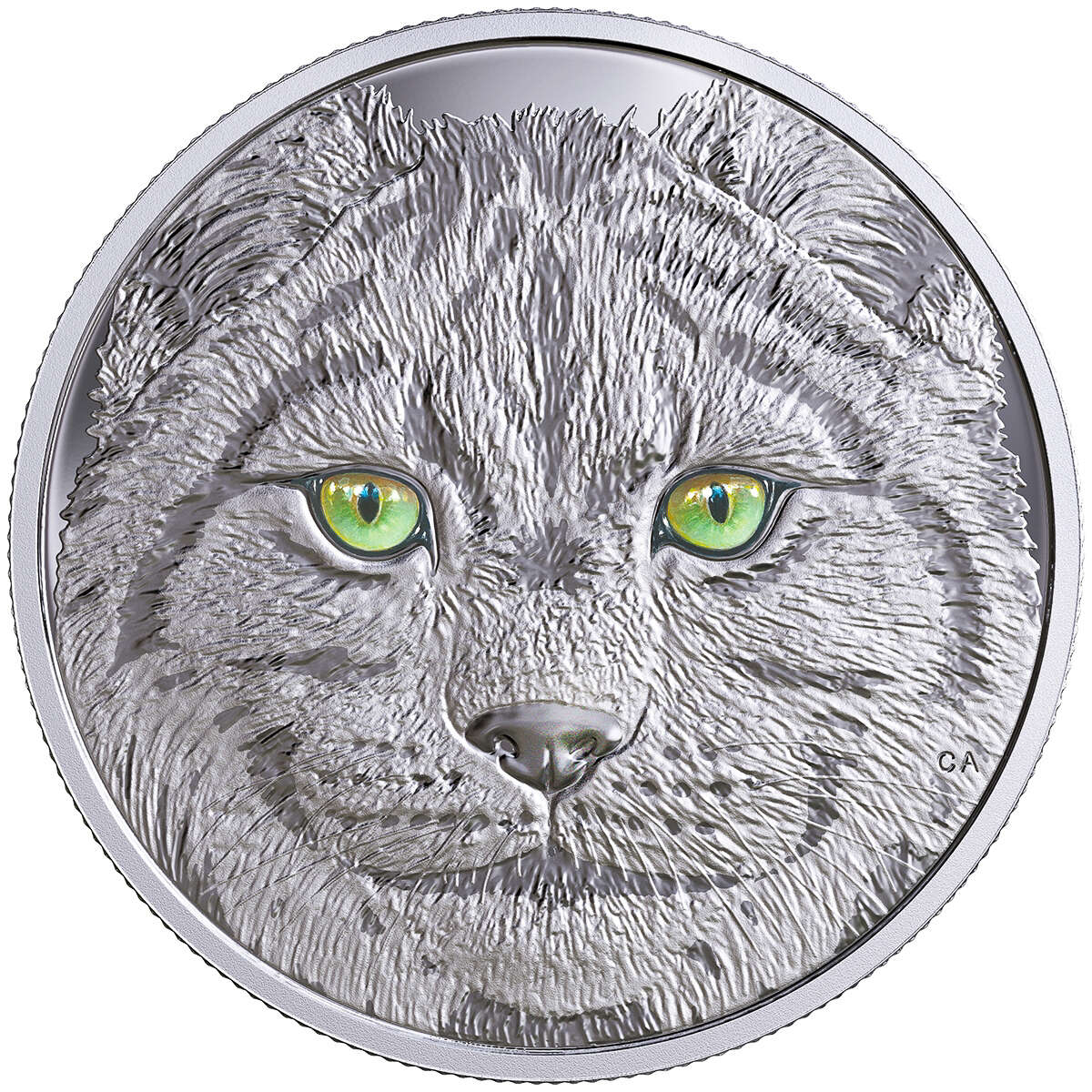 2017 $15 In the Eyes of the Lynx - Pure Silver Coin Default Title