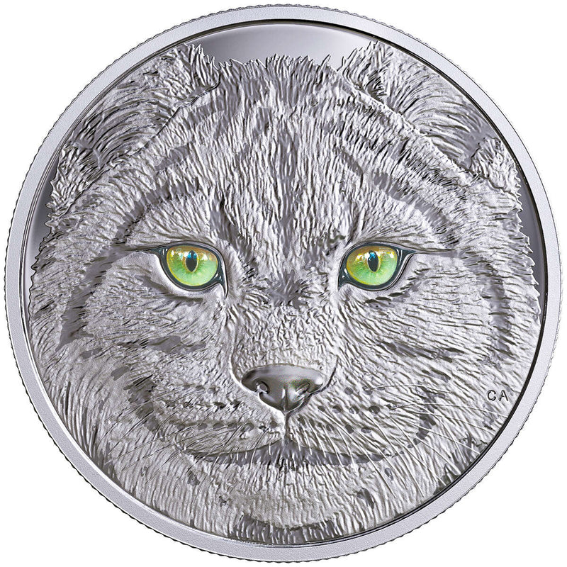 2017 $15 In the Eyes of the Lynx - Pure Silver Coin Default Title