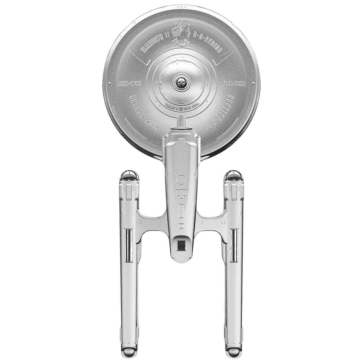 2017 $100 Star Trek<sup>TM</sup>: NCC-1701 - Pure Silver Coin Default Title