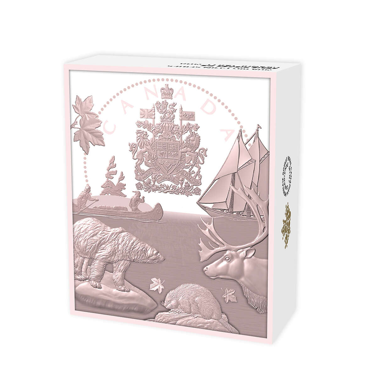 2018 5c Big Coin: Beaver - Pure Silver Coin