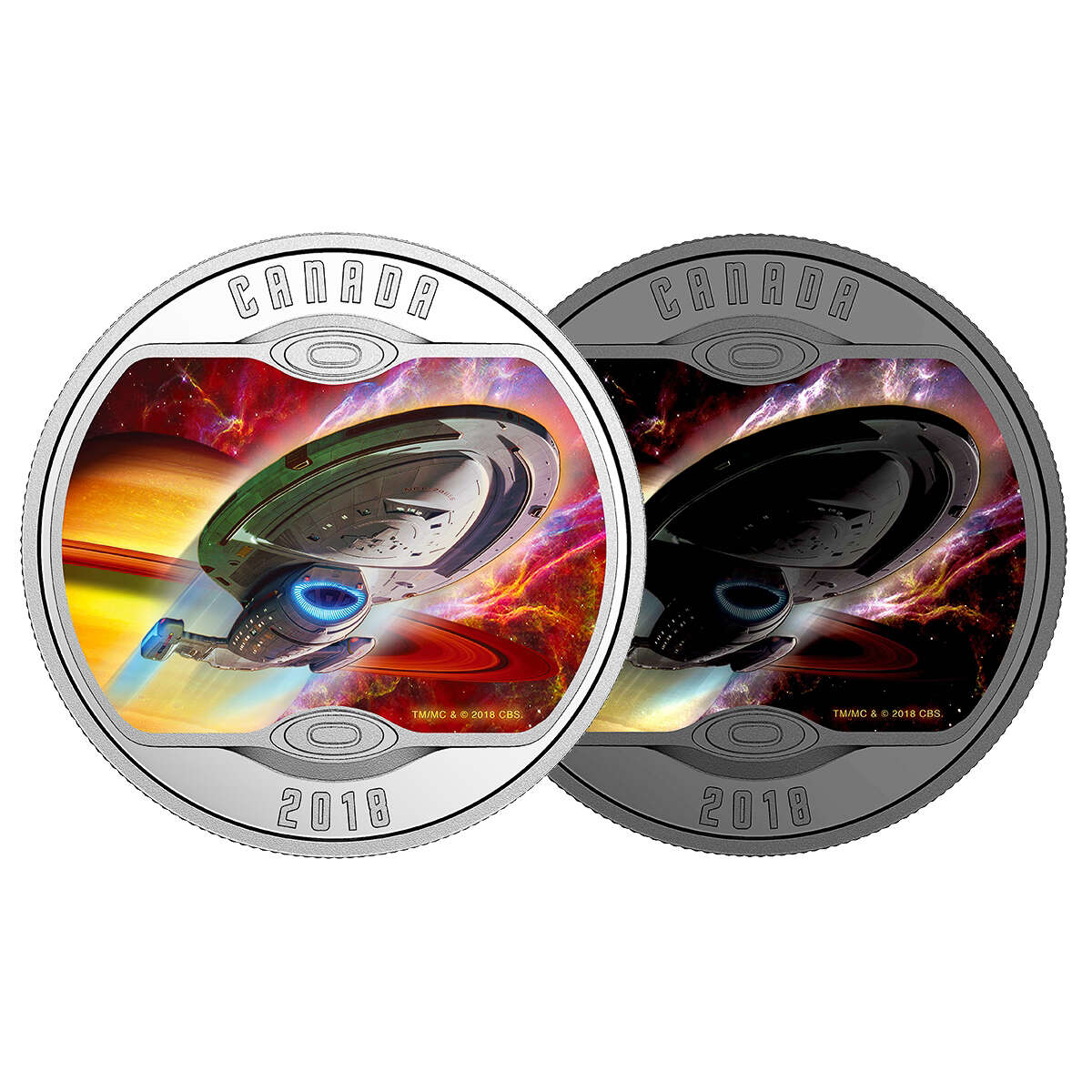 2018 $10 <i>Star Trek<sup>TM</sup>: Voyager</i> - Pure Silver Coin Default Title