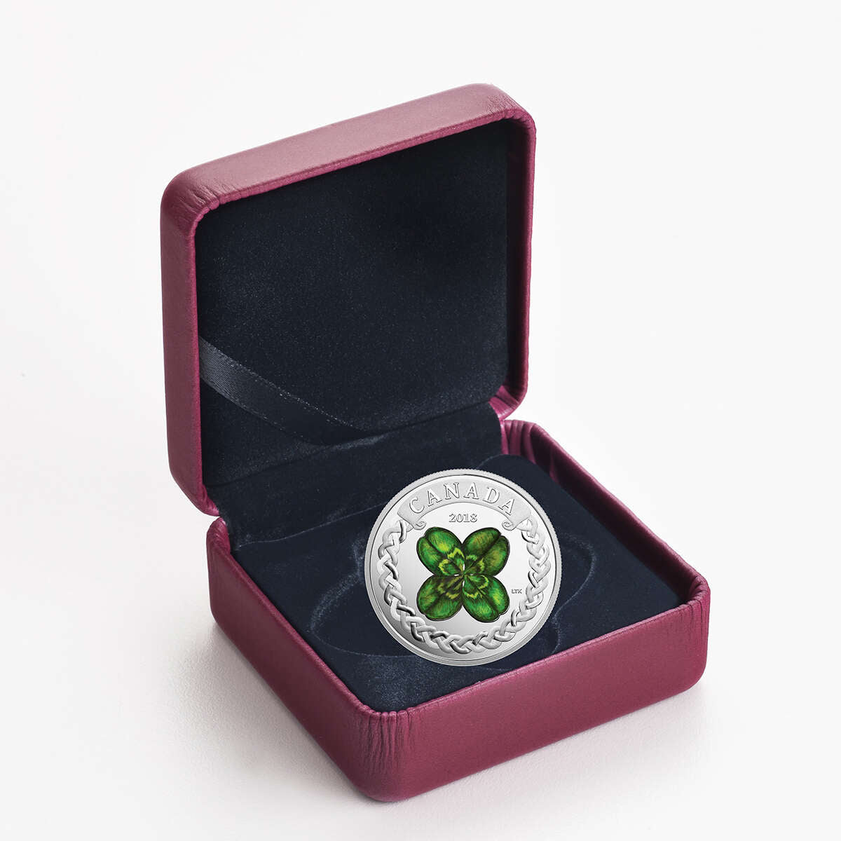 2018 $20 Lucky Clover - Pure Silver Coin