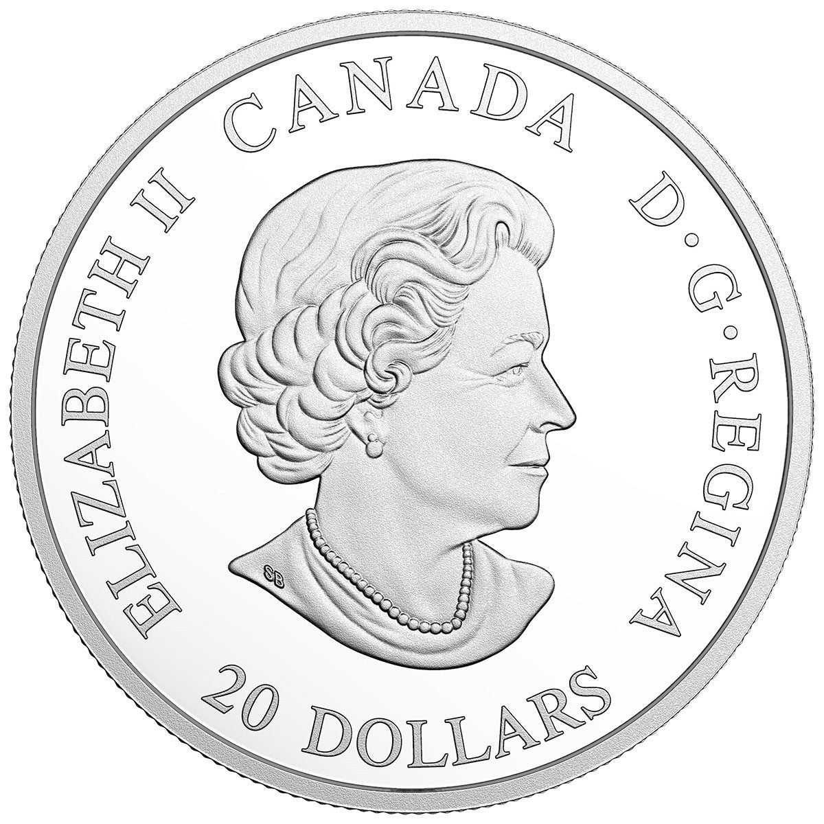 2018 $20 Norse Figureheads : Northern Fury - Pure Silver Coin