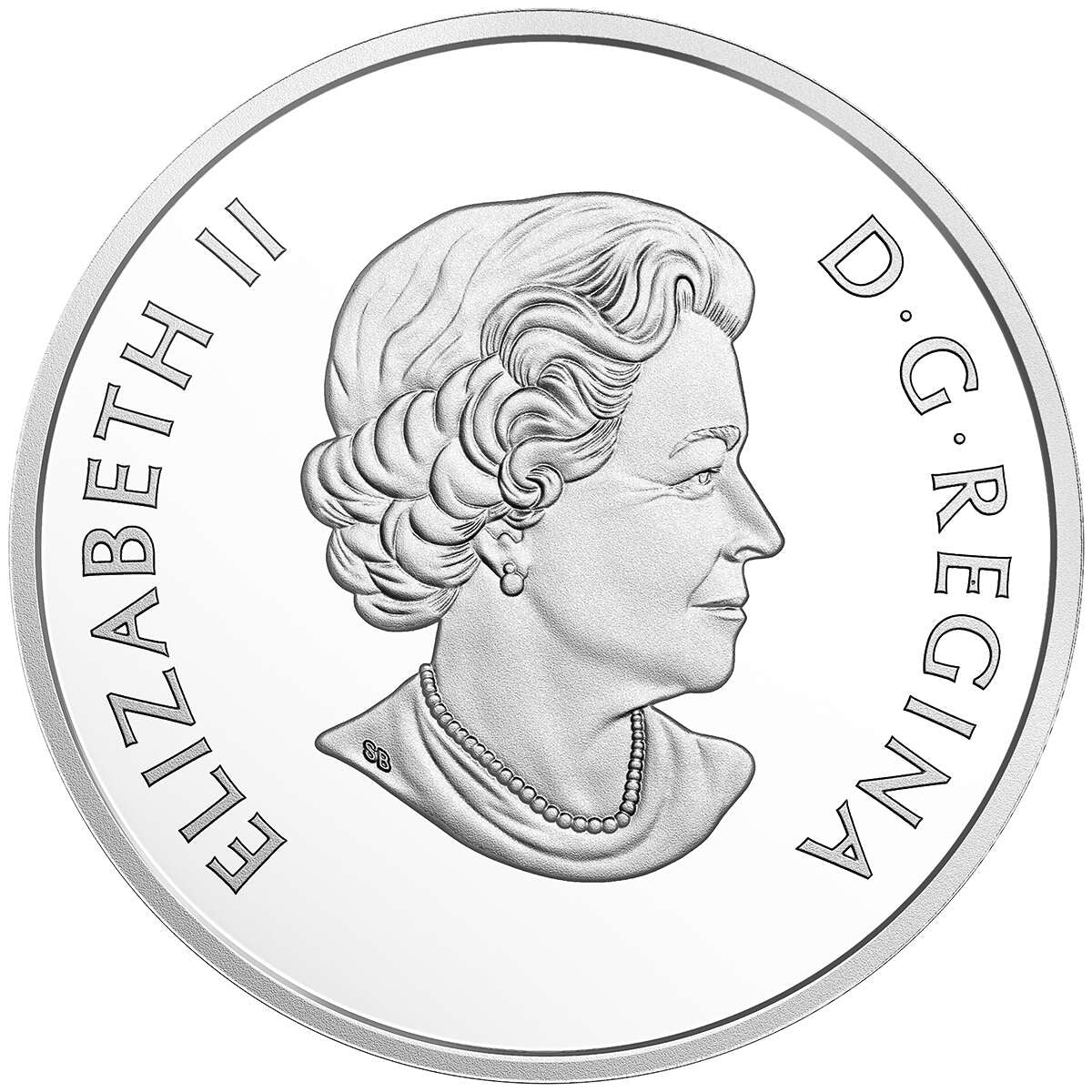 2018 $20 Nature's Impressions: Wolf - Pure Silver Coin