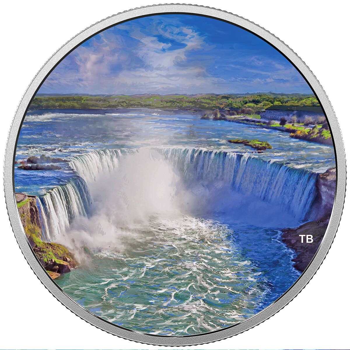 2018 $30 Fireworks at the Falls - Pure Silver Coin Default Title