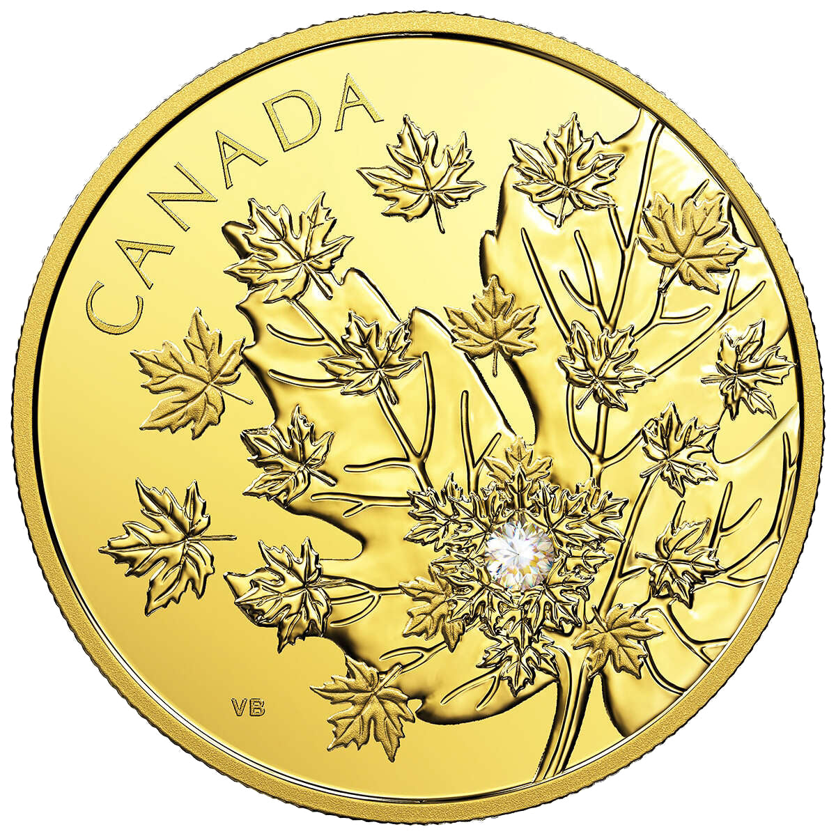 2018 $250 The Magnificent Maple - Pure Gold Coin