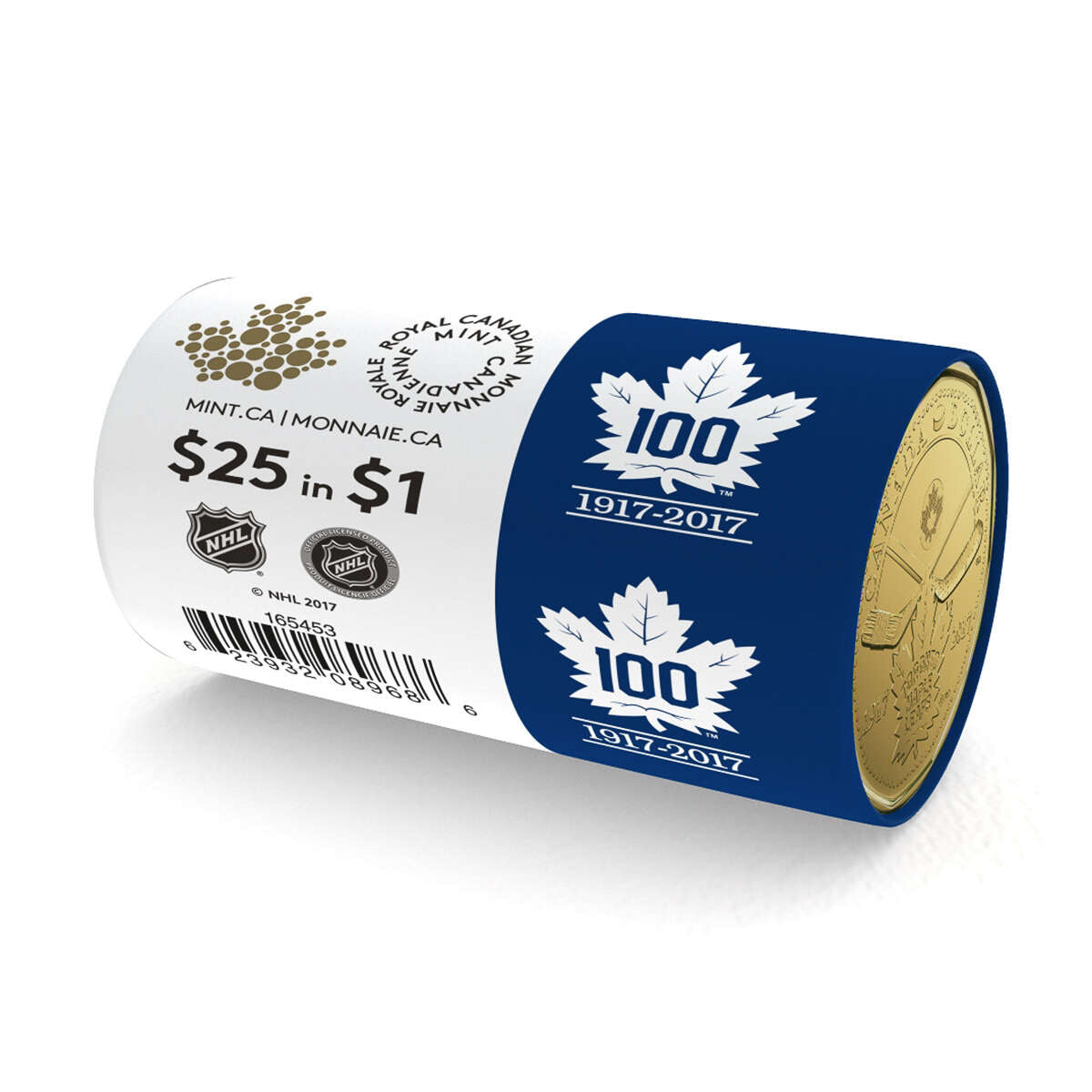 1917-2017 $1 100th Anniversary of Toronto Maple Leafs - Special Wrap Roll Default Title