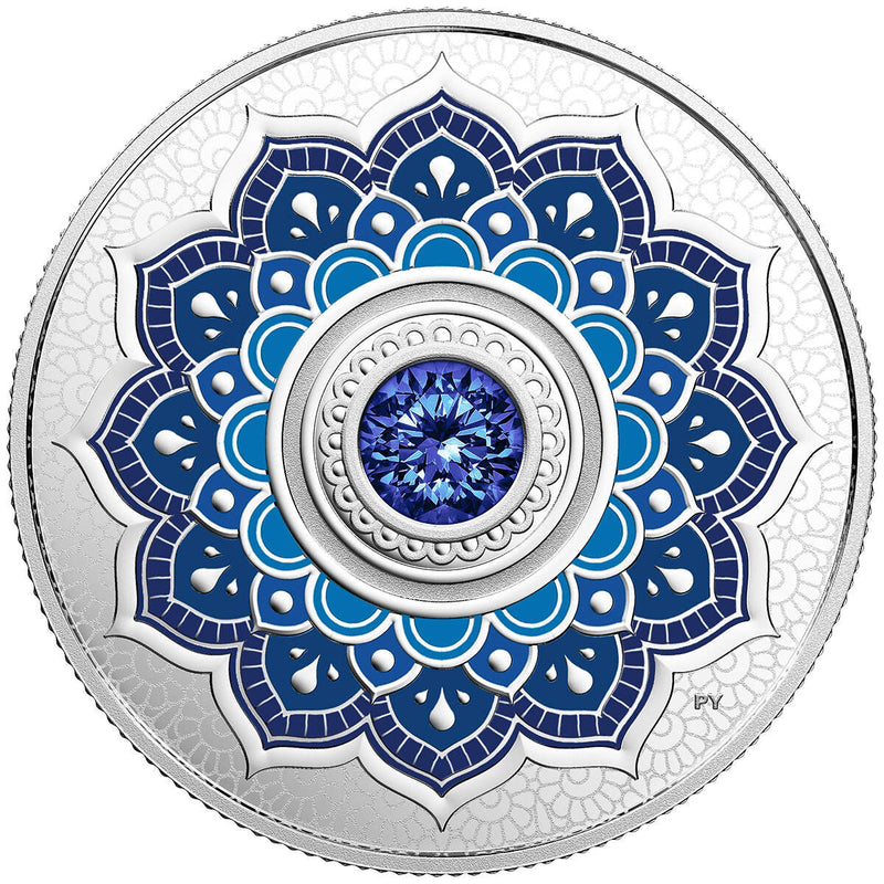 2018 $5 Birthstones: September - Pure Silver Coin Default Title