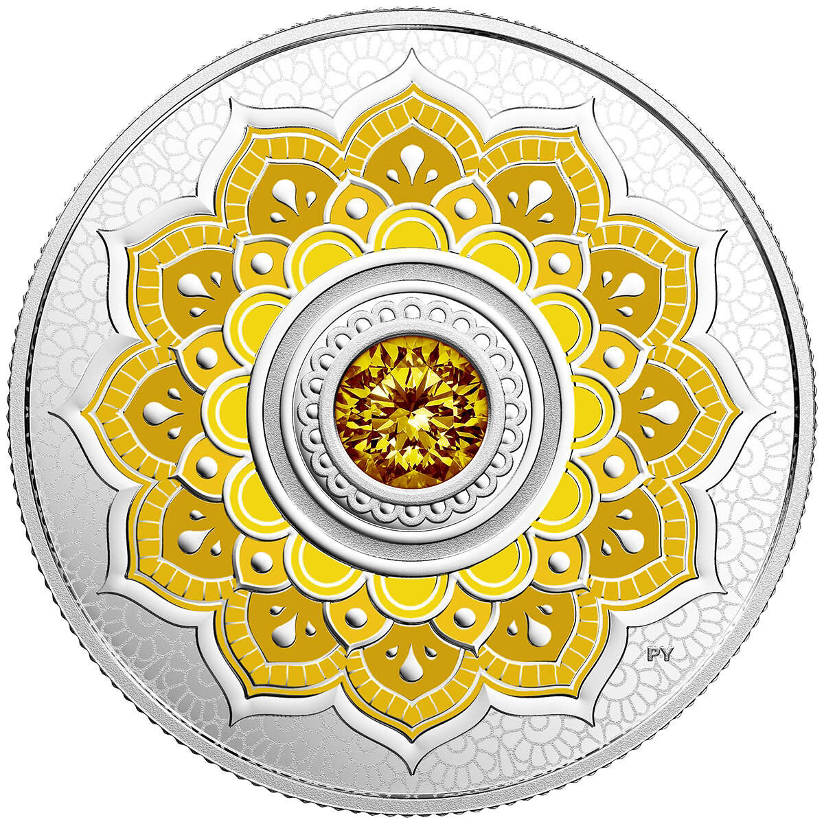 2018 $5 Birthstones: November - Pure Silver Coin Default Title