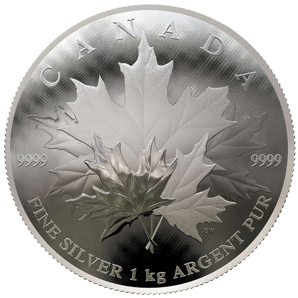 2018 $250 Maple Leaf Forever - Pure Silver Coin Default Title