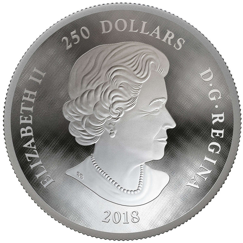 2018 $250 Maple Leaf Forever - Pure Silver Coin Default Title