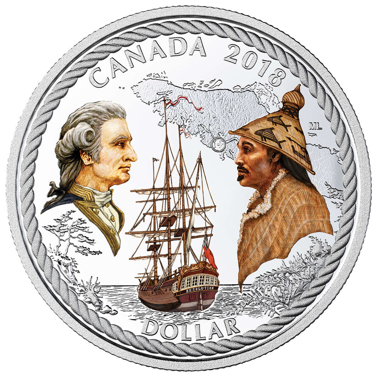 2018 Special Edition 240th Anniversary of Captain Cook at Nootka Sound Proof Set Default Title