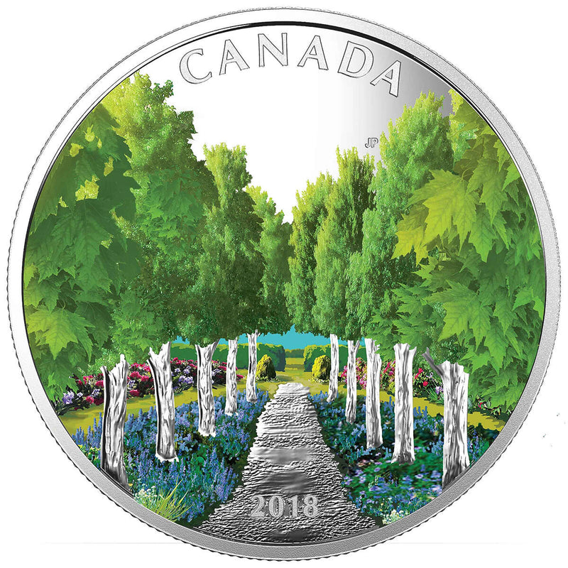 2018 $20 Maple Tree Tunnel - Pure Silver Coin Default Title