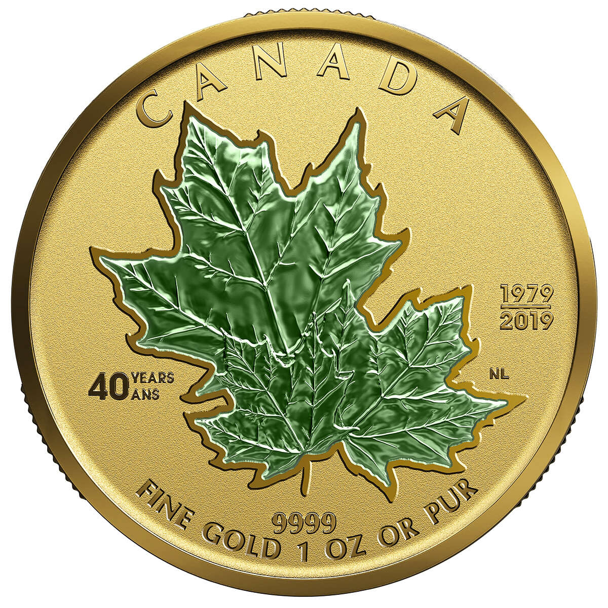 2019 40th Anniversary of the Gold Maple Leaf Fractional Set - Pure Gold Set Default Title