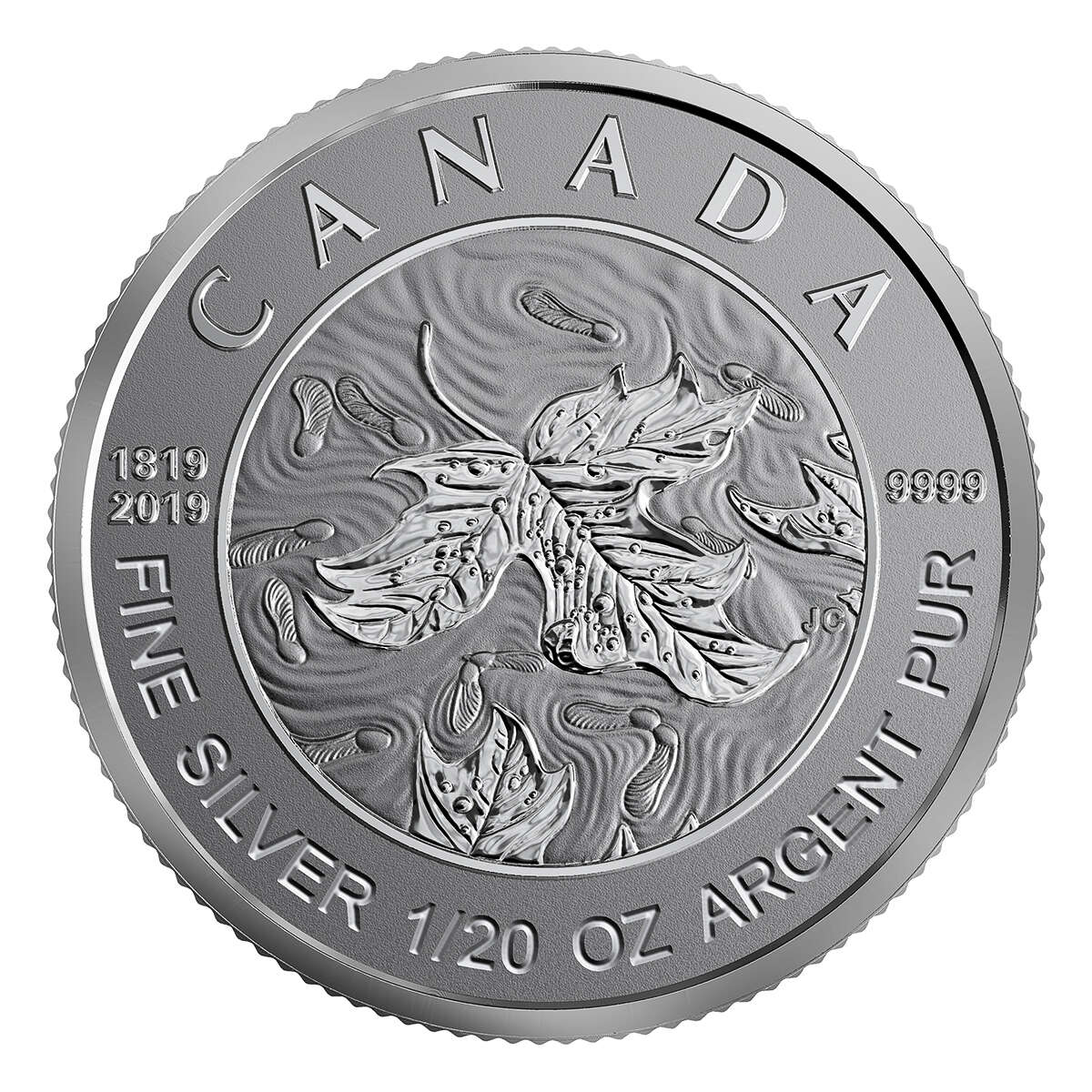 2019 Maple Leaf Fractional Set: A Bicentennial Celebration - Pure Silver Coin Set Default Title