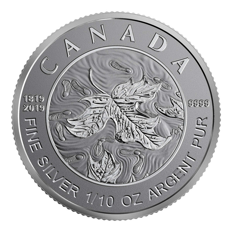 2019 Maple Leaf Fractional Set: A Bicentennial Celebration - Pure Silver Coin Set Default Title