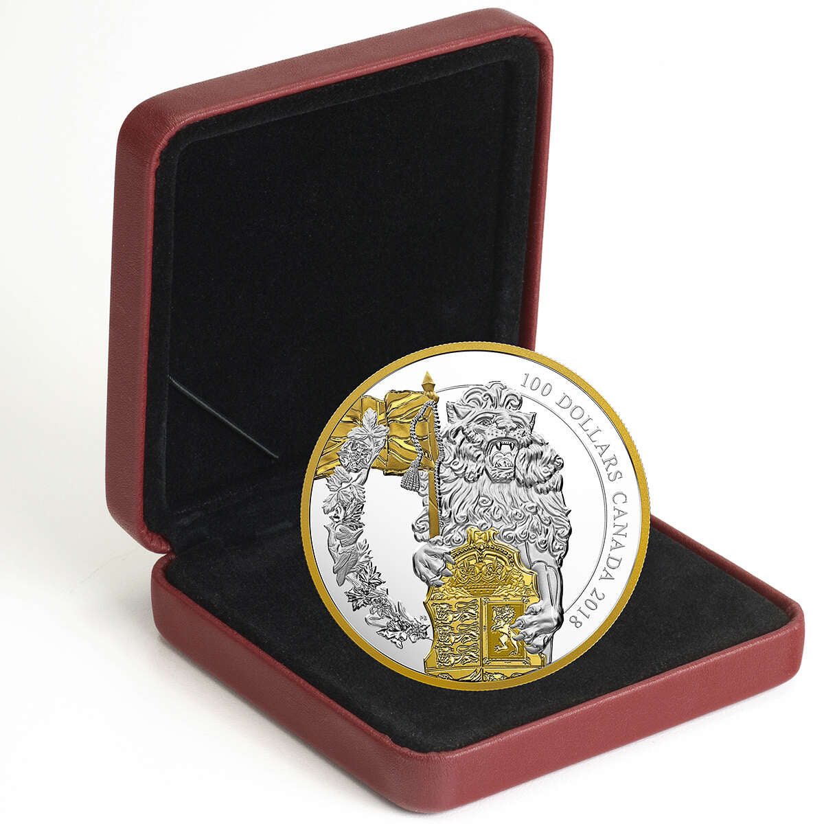 2018 $100 Keepers of Parliament: The Lion - Pure Silver Coin Default Title