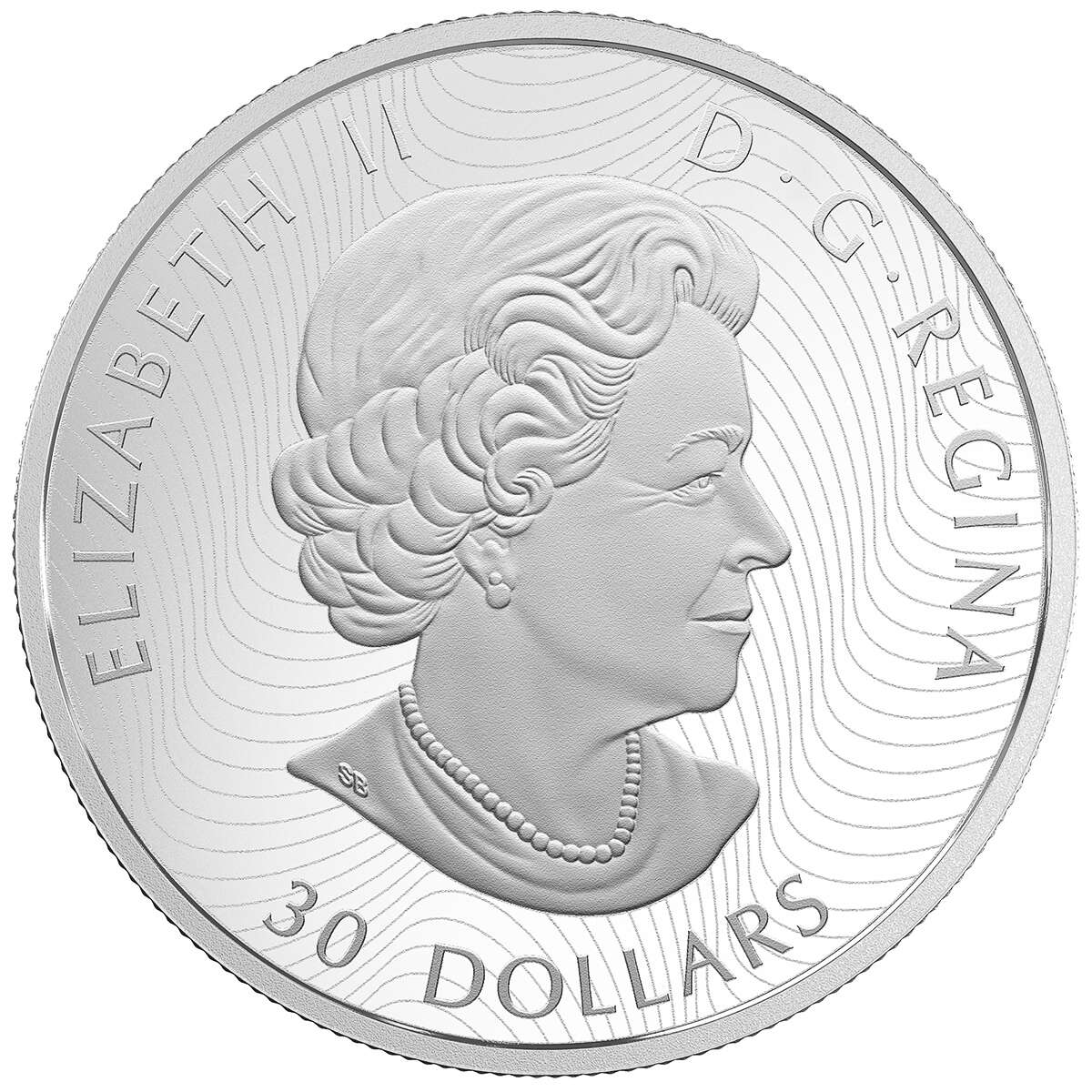 2018 $30 Dimensional Nature: Polar Bears - Pure Silver Coin Default Title