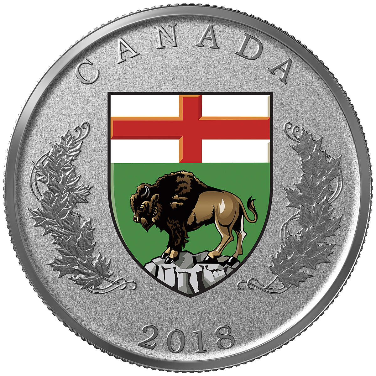 2018 Heraldic Emblems of Canada - Pure Silver 14-Coin Set Default Title