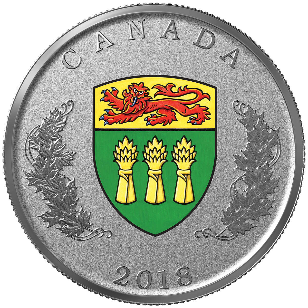 2018 Heraldic Emblems of Canada - Pure Silver 14-Coin Set Default Title