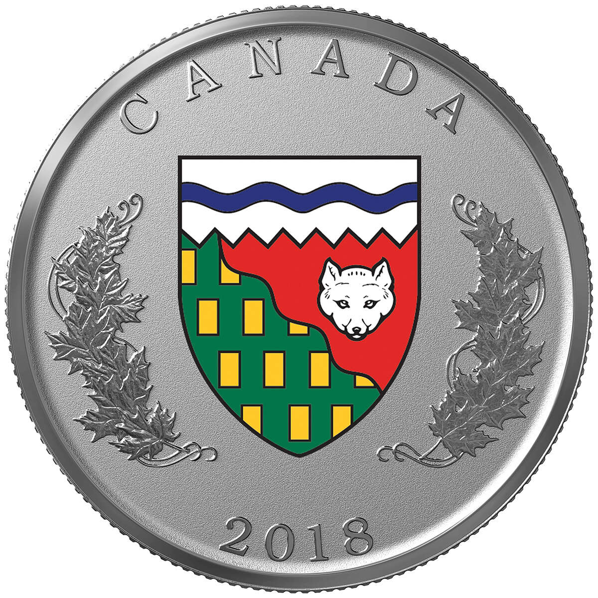 2018 Heraldic Emblems of Canada - Pure Silver 14-Coin Set Default Title