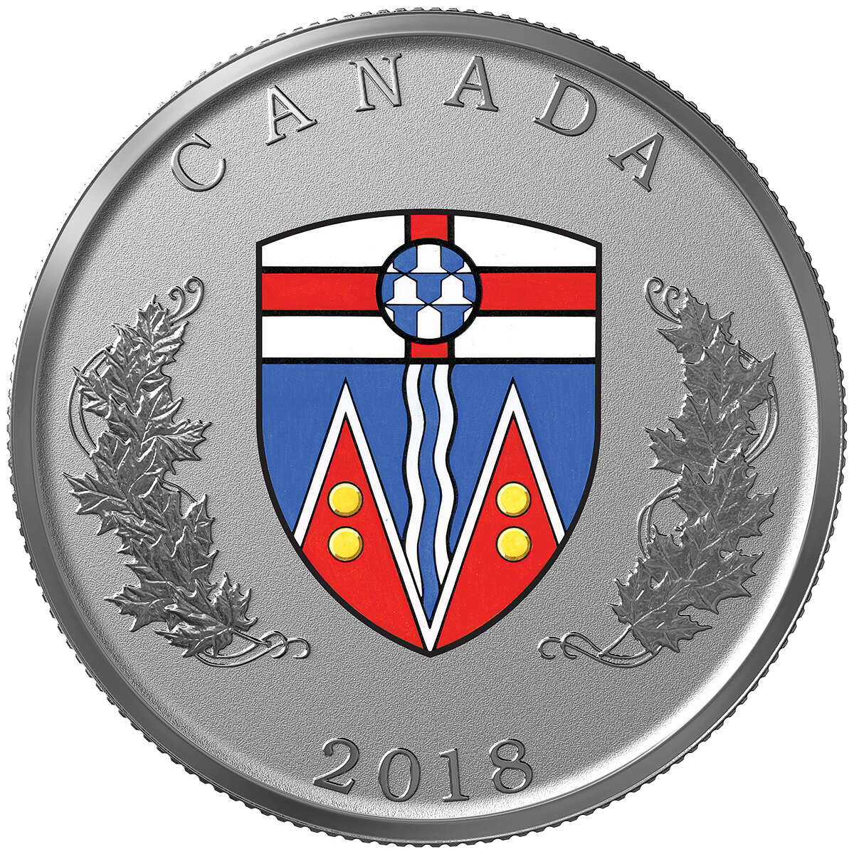 2018 Heraldic Emblems of Canada - Pure Silver 14-Coin Set Default Title