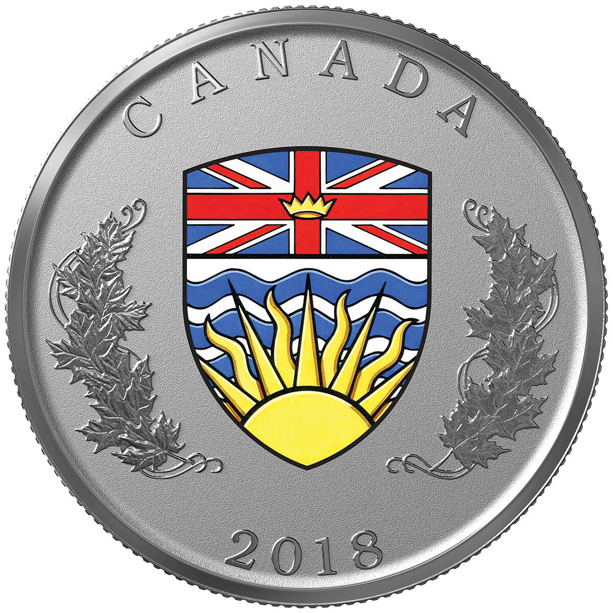 2018 Heraldic Emblems of Canada - Pure Silver 14-Coin Set Default Title