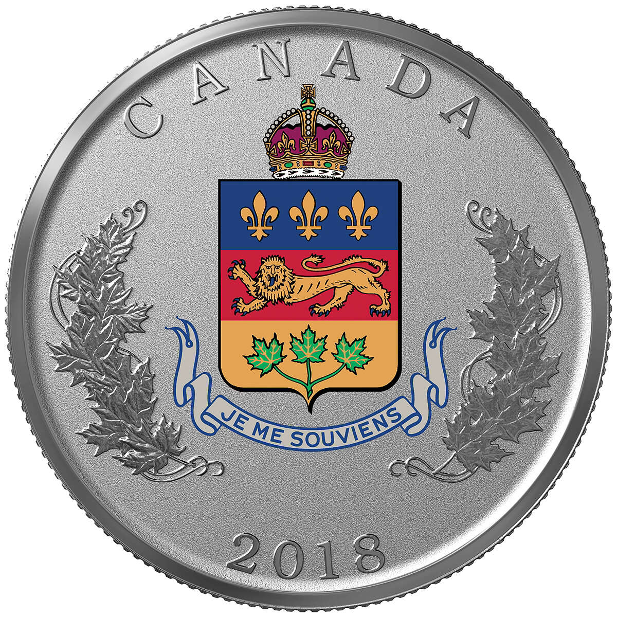 2018 Heraldic Emblems of Canada - Pure Silver 14-Coin Set Default Title