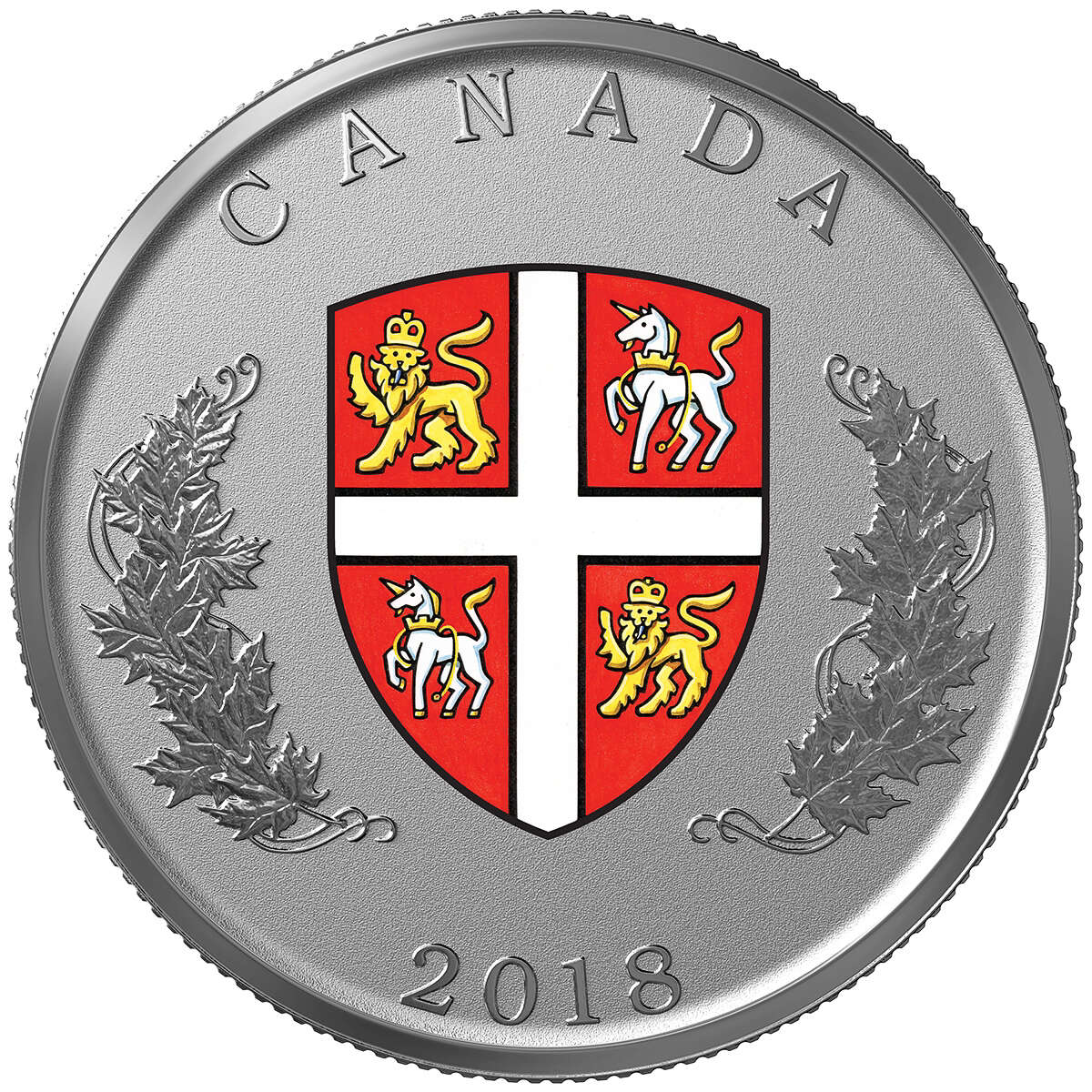 2018 Heraldic Emblems of Canada - Pure Silver 14-Coin Set Default Title