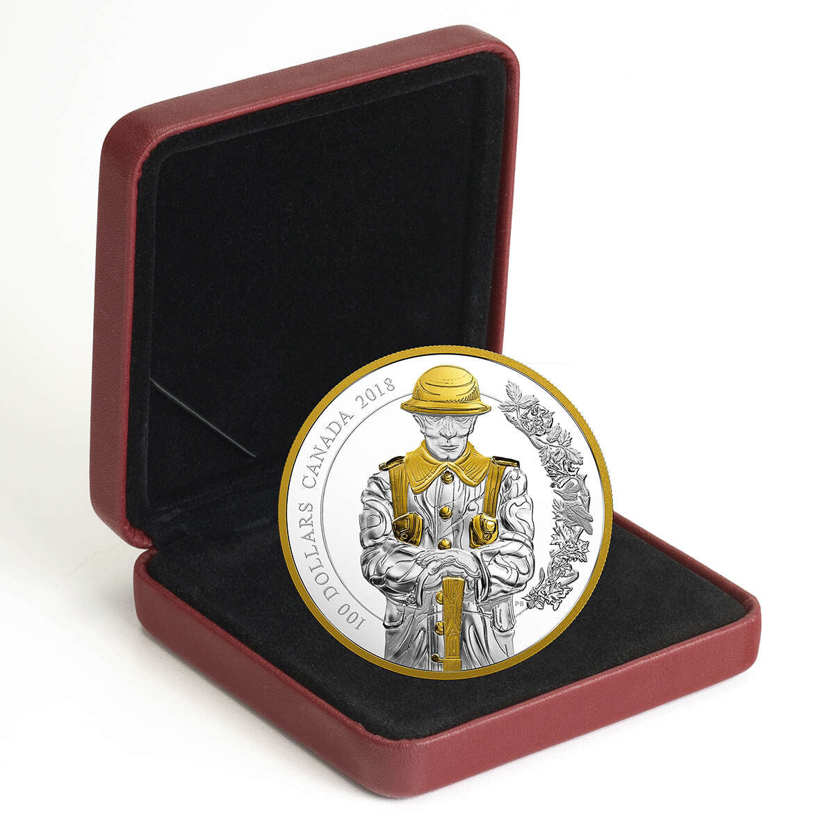 2018 $100 Keepers of Parliament: The Soldier - Pure Silver Coin Default Title