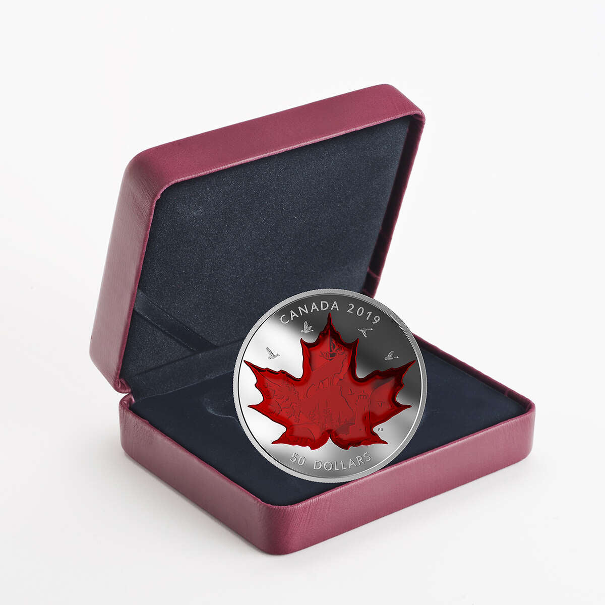 2019 $50 Celebrating Canada's Icons - Pure Silver Coin Default Title