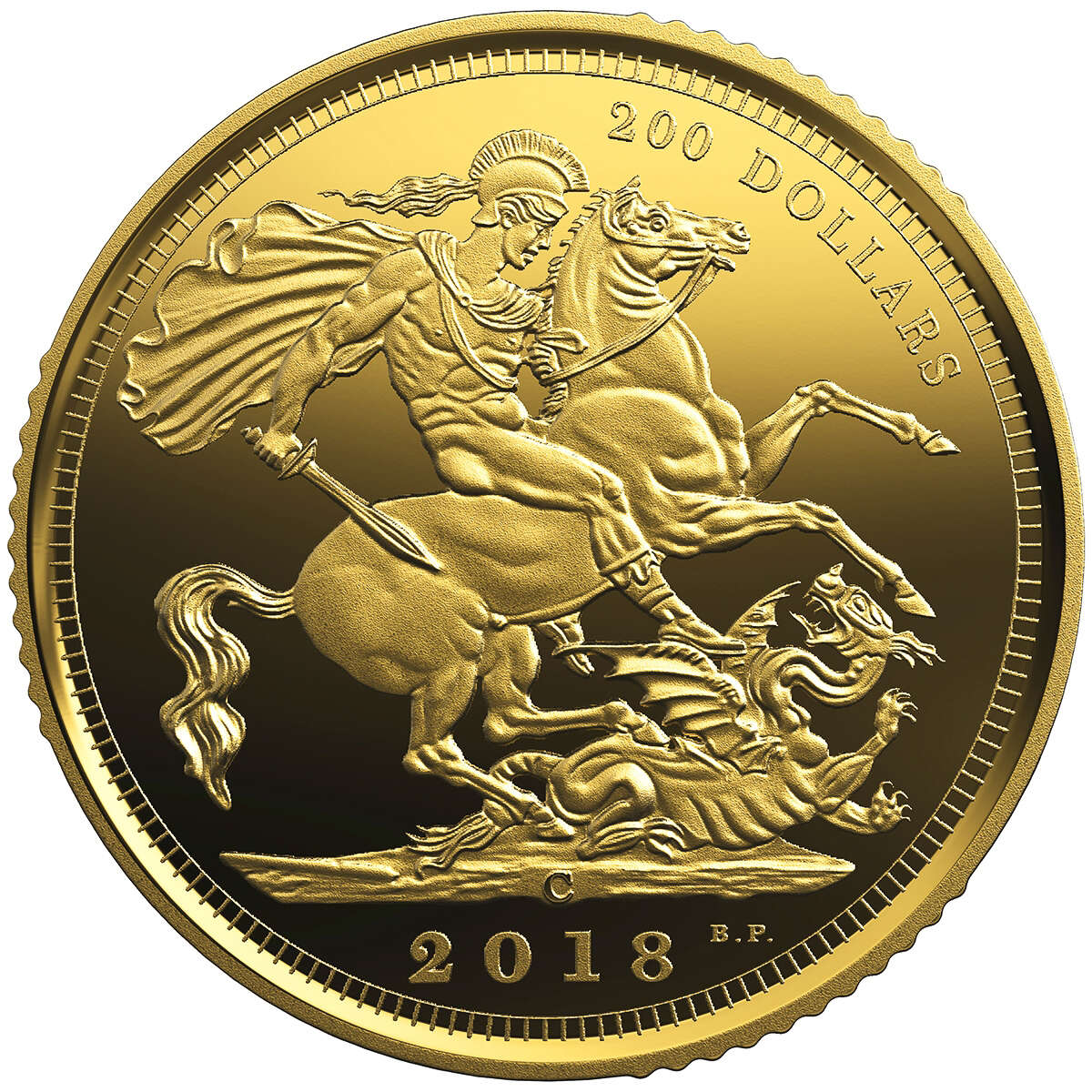 2018 $200 The 1908 Sovereign 110th Anniversary of the Royal Canadian Mint - Pure Gold Coin Default Title