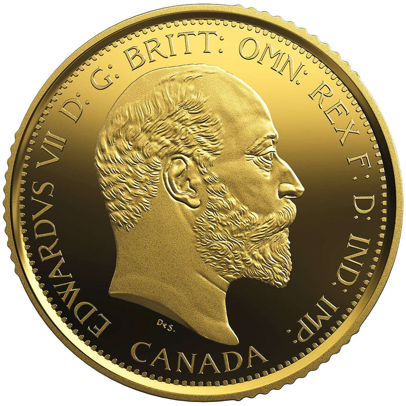 2018 $200 The 1908 Sovereign 110th Anniversary of the Royal Canadian Mint - Pure Gold Coin Default Title