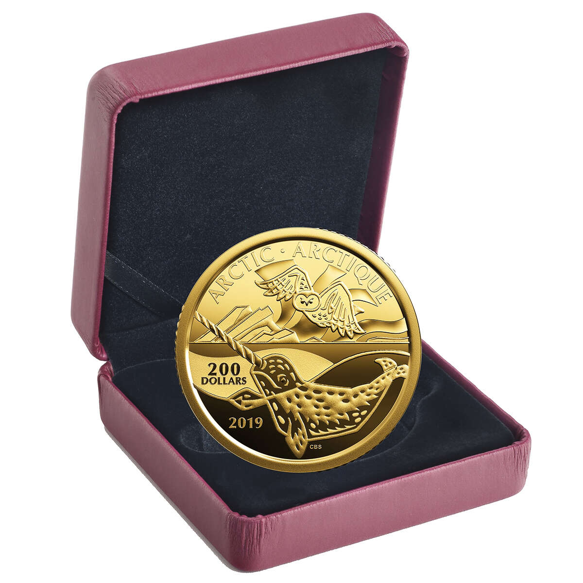 2019 $200 Canadian Coastal Symbols: The Arctic - Pure Gold Coin