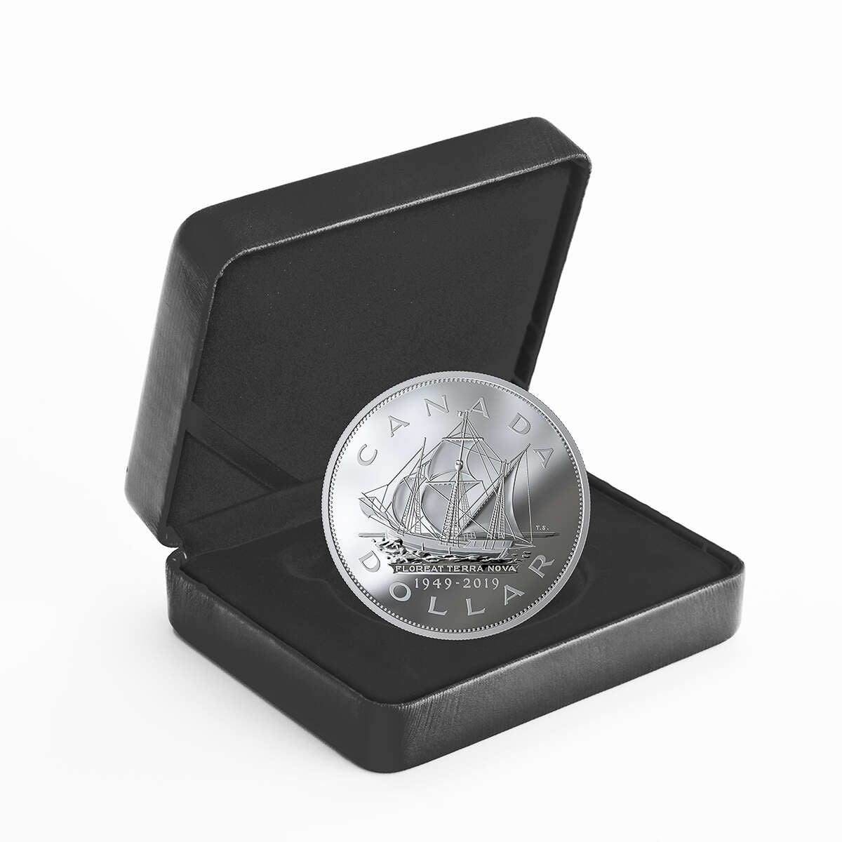 2019 $1 70th Anniversary of Newfoundland Joining Canada - Pure Silver Coin Default Title