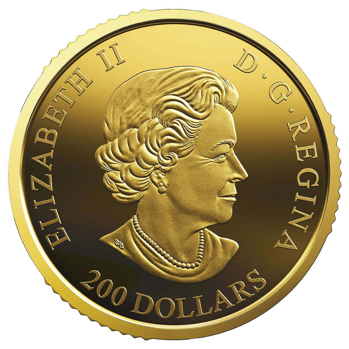 2019 $200 Canadian Moose - Pure Gold Coin