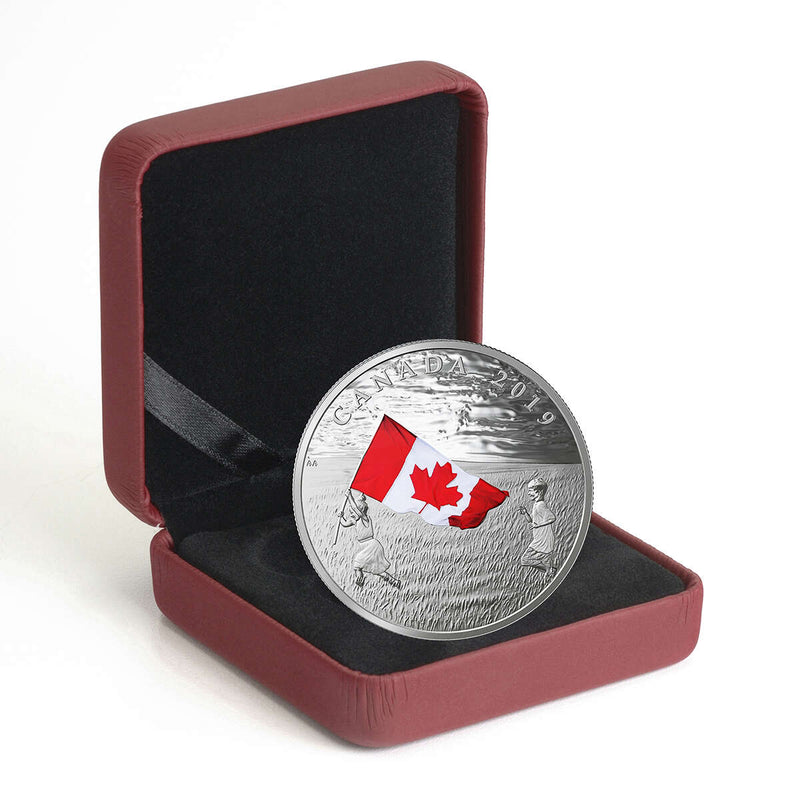 2019 $20 The Canadian Flag - Pure Silver Coin Default Title