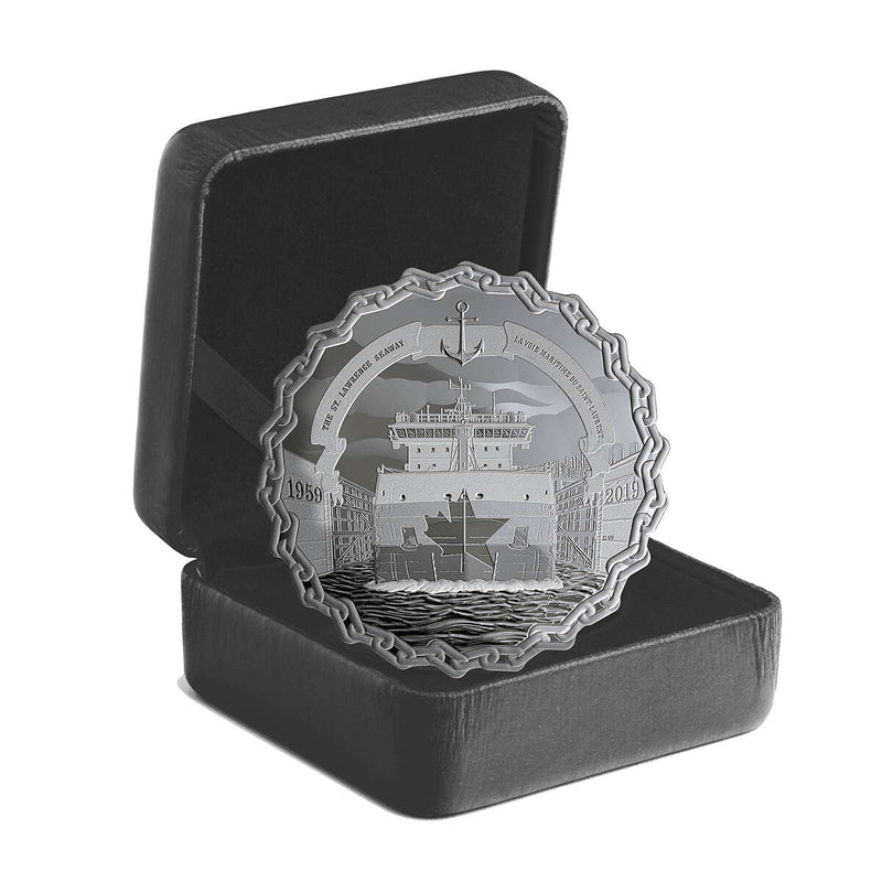 2019 $30 60 Years of Prominence: The St. Lawrence Seaway - Pure Silver Coin Default Title