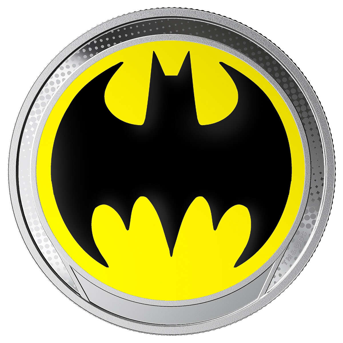 2019 Barbados $1 <i> The Bat Signal<sup>TM</sup> - Pure Silver Coin Default Title