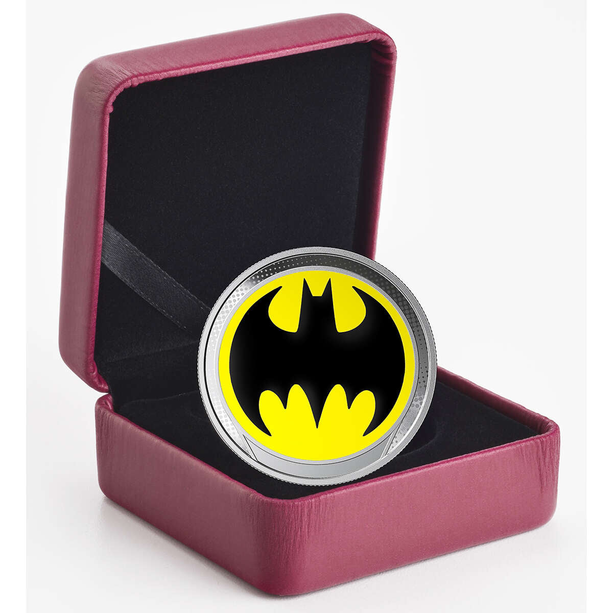 2019 Barbados $1 <i> The Bat Signal<sup>TM</sup> - Pure Silver Coin Default Title