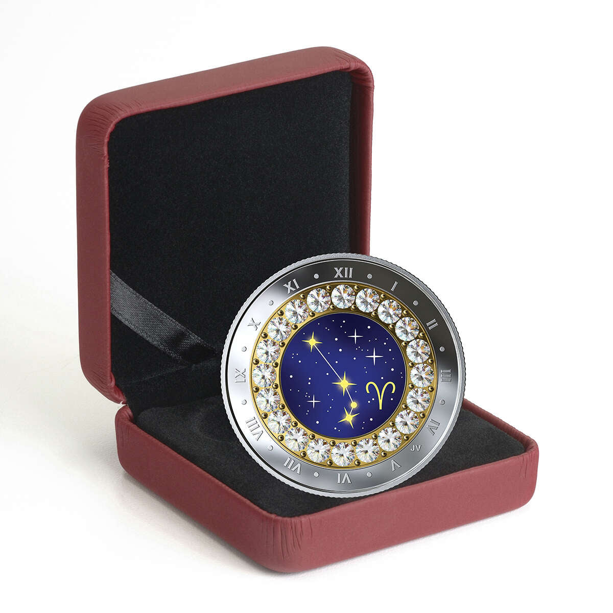 2019 $5 Zodiac Series: Aries - Pure Silver Coin