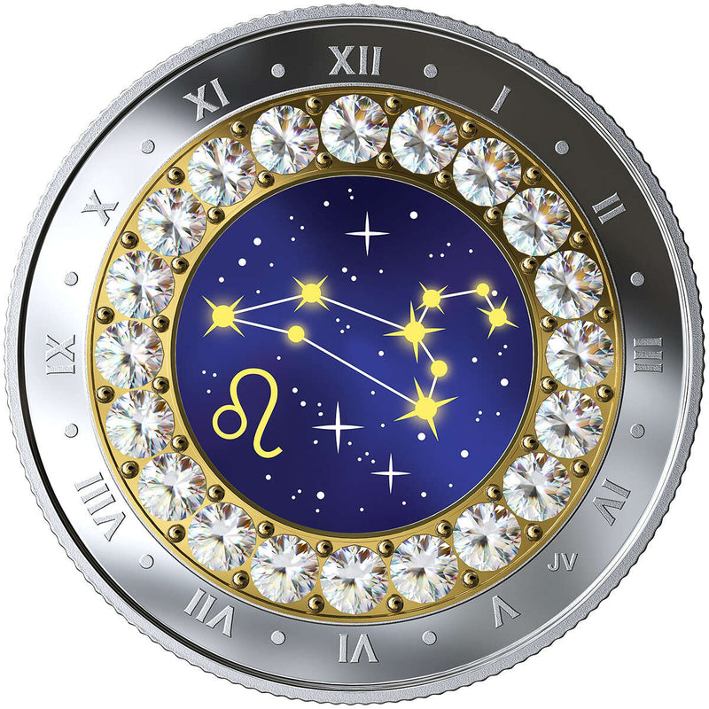 2019 $5 Zodiac Series: Leo - Pure Silver Coin Default Title