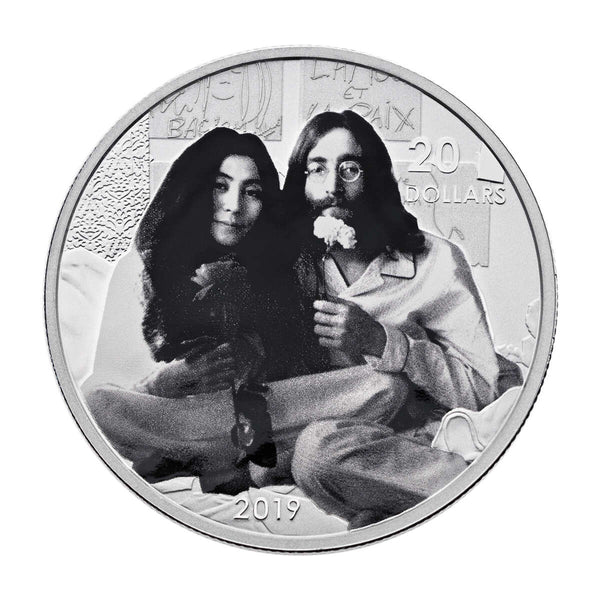 2019 $20 Give Peace A Chance: 50th Anniversary - Pure Silver Coin Default Title