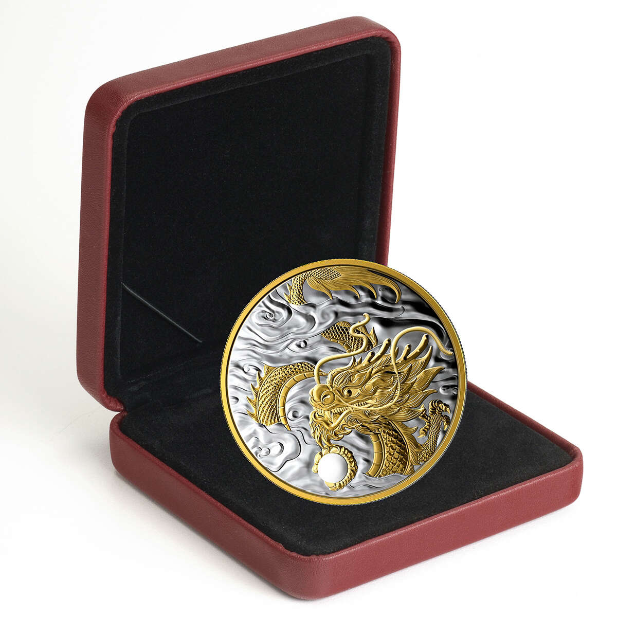 2019 $125 The Benevolent Dragon - Pure Silver Coin