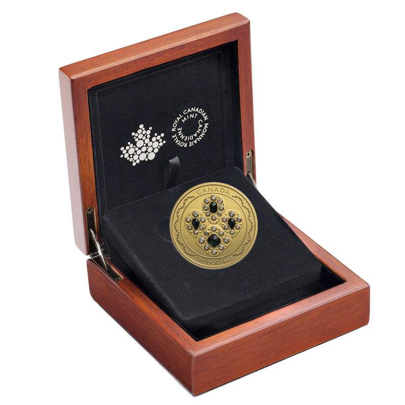 2019 $250 Her Majesty Queen Elizabeth II's Sapphire Tiara - Pure Gold Coin Default Title