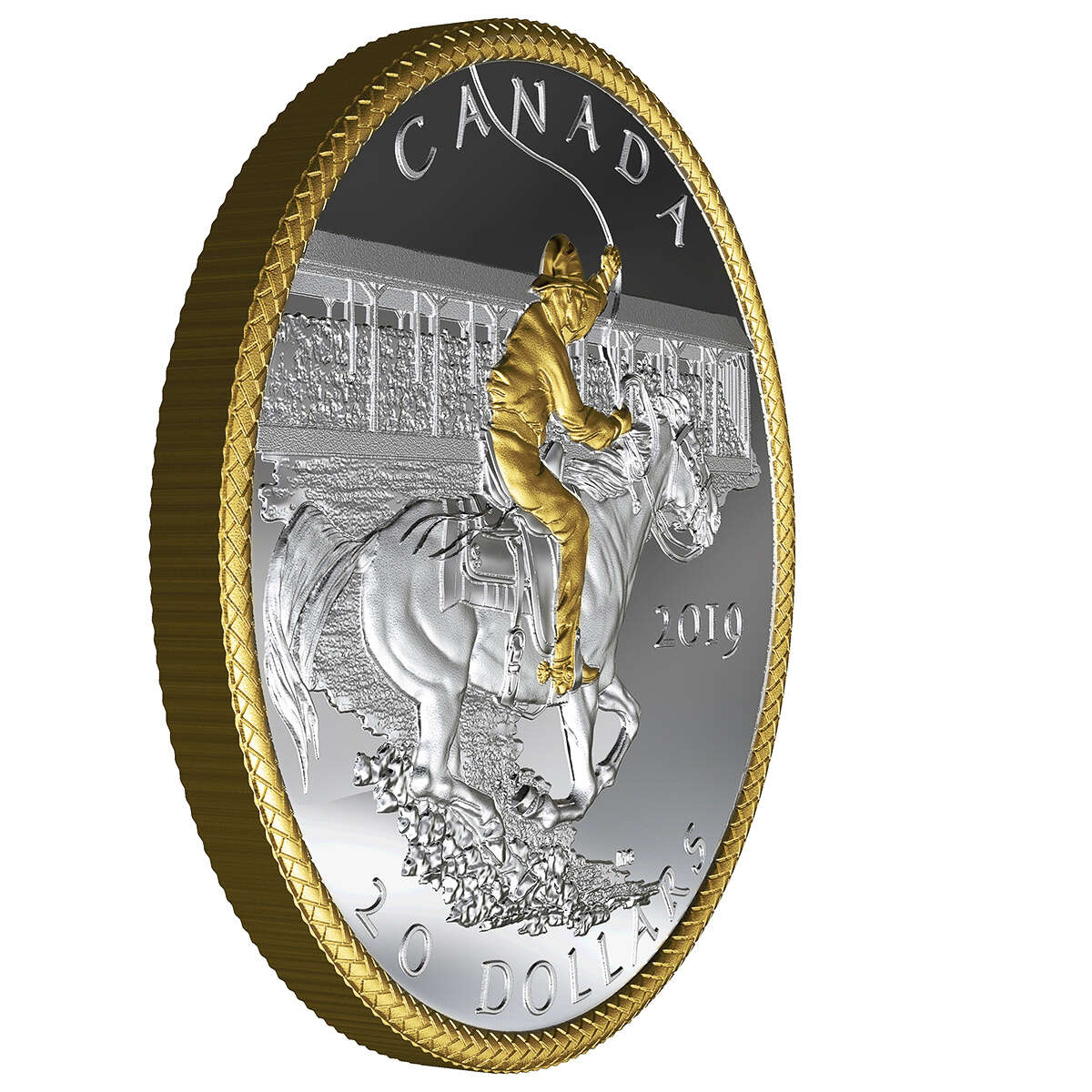 2019 $20 Calgary Stampede: Victory Stampede - Pure Silver Coin and Hand-Signed Art Card - A CCC EXCLUSIVE! Default Title