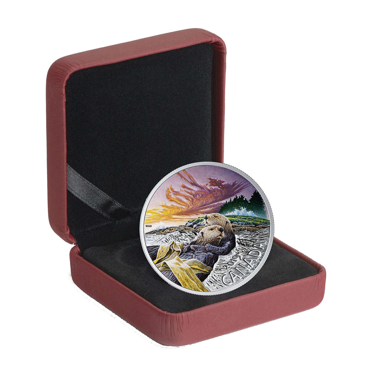 2019 $20 Canadian Fauna: The Otter - Pure Silver Coin