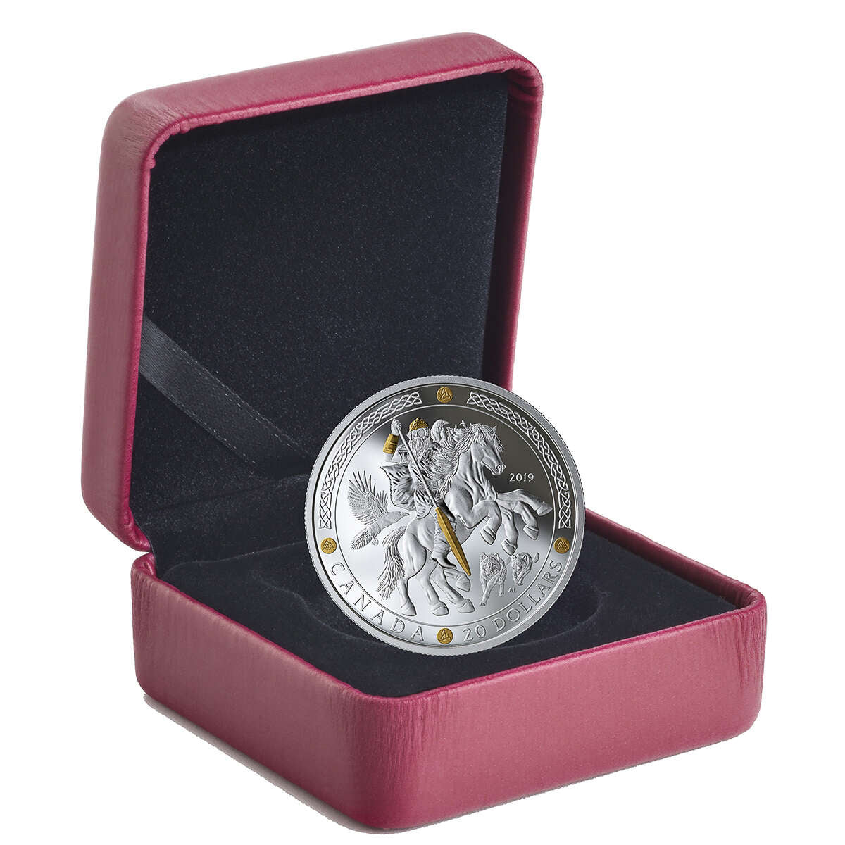 2019 $20 Norse Gods: Odin - Pure Silver Coin