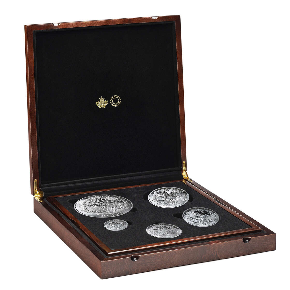 2019 The Canadian Maple Masters Collection - Pure Silver Coin Set Default Title